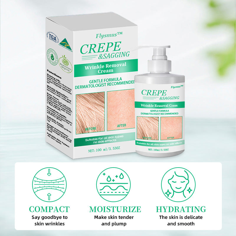 Crème anti-rides Flysmus™, crème anti-crêpe et anti-affaissement (🔥74 % de réduction pour une durée limitée !)