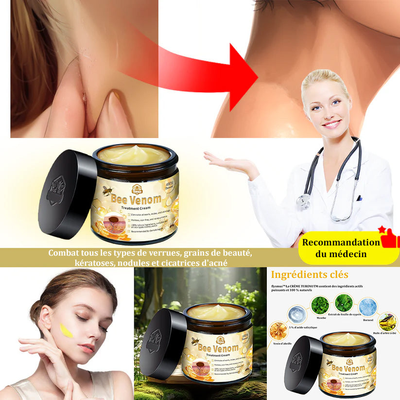 Turonu™ Venin d'abeille Crème réparatrice peau（Recommandé par dermatologue）👩‍⚕️