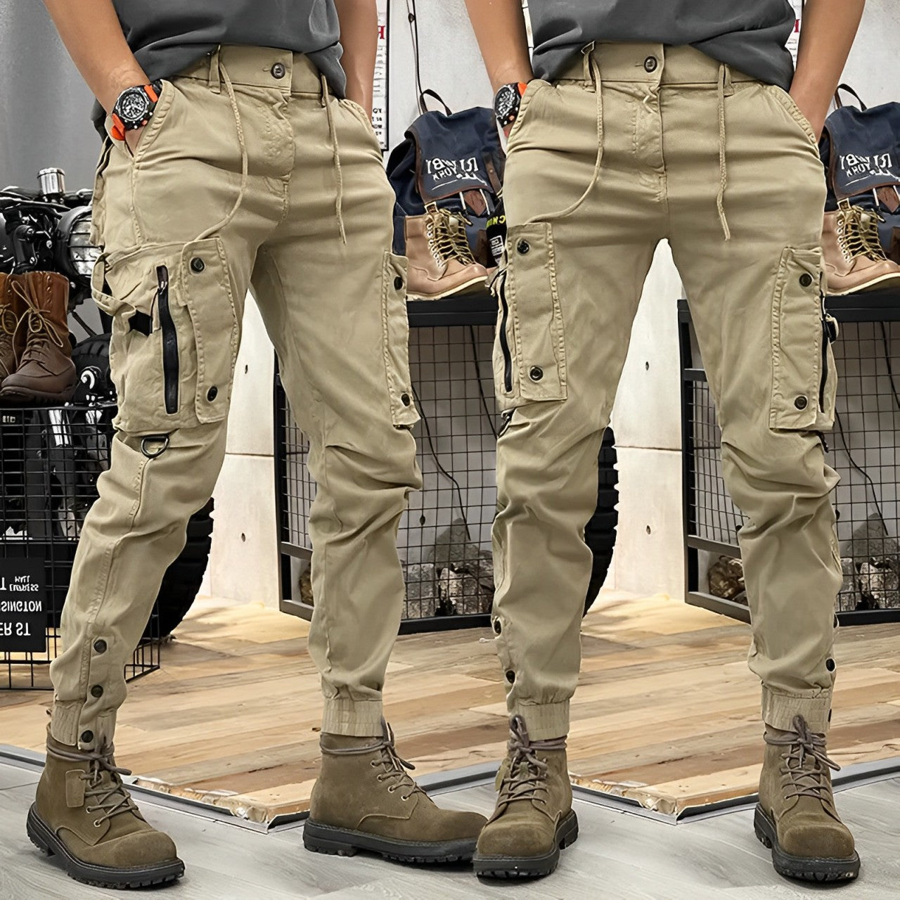 Robust and stylish unisex tactical trousers